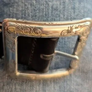 Brighton | Accessories | Brighton Studded Black Leather Belt  display picture 2